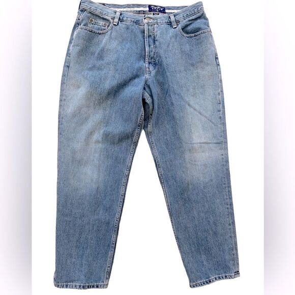 Eddie Bauer 100% cotton 5 pocket jeans, straight leg, size 18 petite - Picture 3 of 7